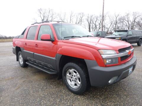 2004 Chevrolet Avalanche for sale at Country Side Car Sales in Elk River MN
