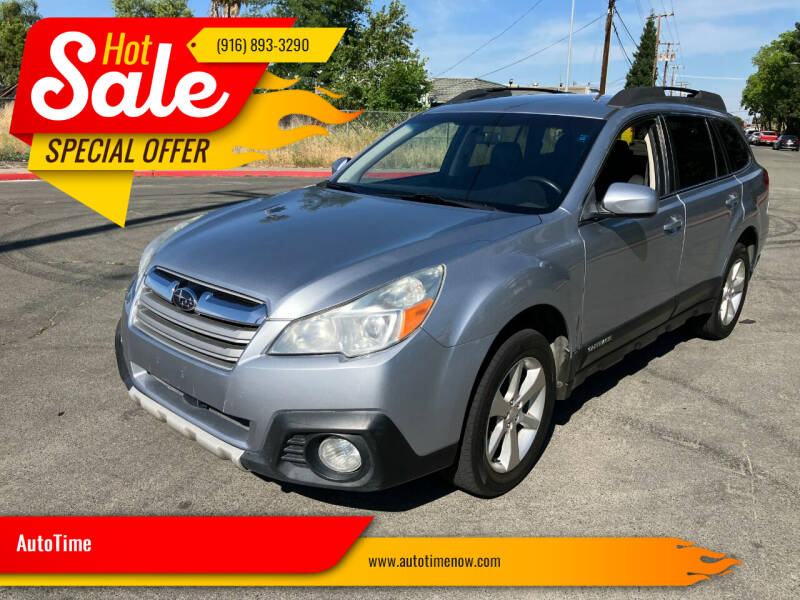 2013 Subaru Outback for sale at AutoTime in Sacramento CA