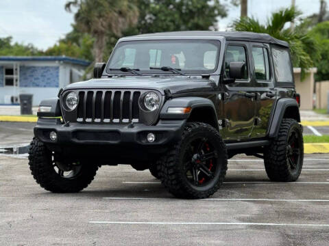 2018 Jeep Wrangler Unlimited for sale at Palermo Motors in Hollywood FL