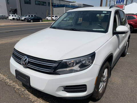 2016 Volkswagen Tiguan for sale at M & C AUTO SALES in Roselle NJ