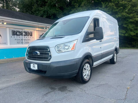 2015 Ford Transit for sale at ICON AUTO SALES in Chesapeake VA