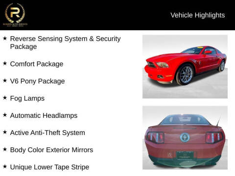 2012 Ford Mustang V6 Premium