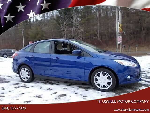 2012 Ford Focus for sale at Titusville Motor Company in Titusville PA