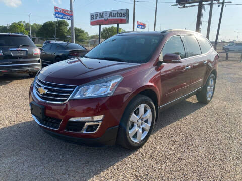 2017 Chevrolet Traverse for sale at RPM Autos in Amarillo TX