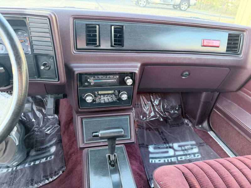 1985 Chevrolet Monte Carlo SS