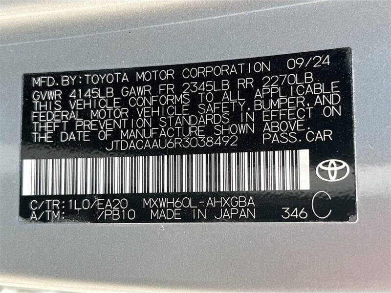 2024 Toyota Prius XLE