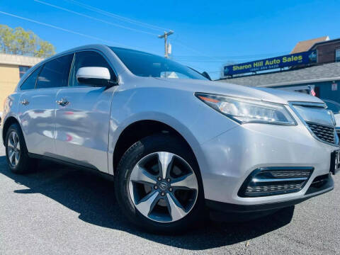 2014 Acura MDX for sale at Sharon Hill Auto Sales LLC in Sharon Hill PA