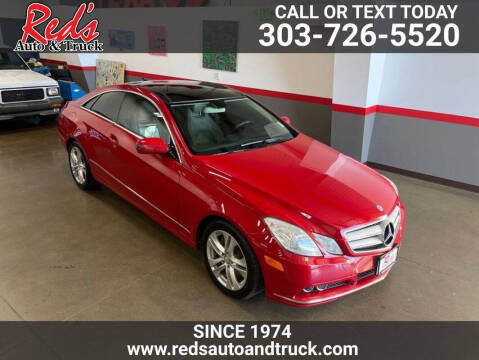 2010 Mercedes-Benz E-Class for sale at Red's Auto and Truck in Longmont CO