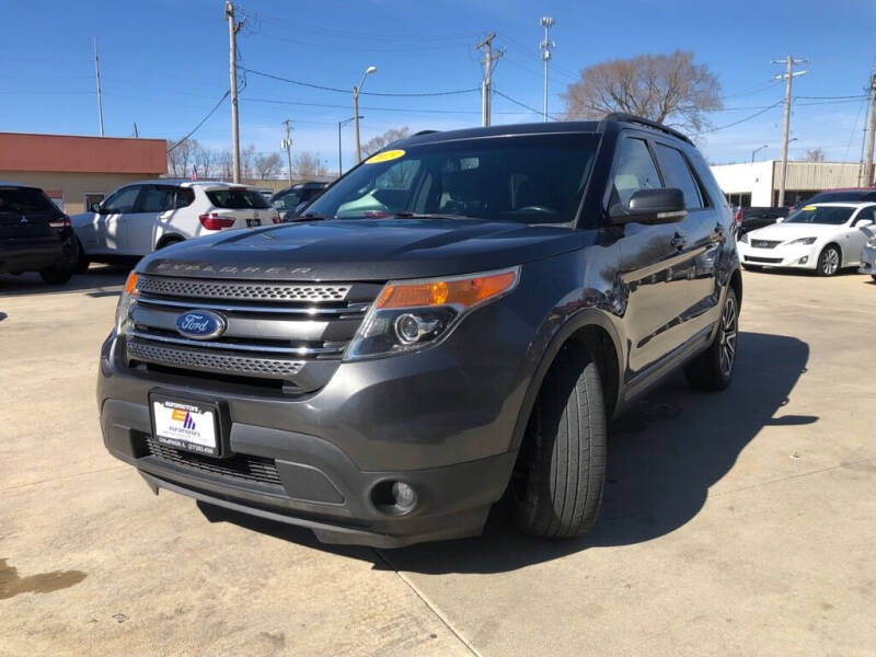 2015 Ford Explorer for sale at EURO MOTORS AUTO DEALER INC in Champaign IL