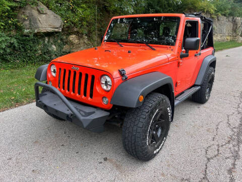 2015 Jeep Wrangler for sale at Bogie's Motors in Saint Louis MO