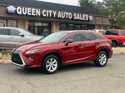 2016 Lexus RX 350 for sale at Queen City Auto Sales in Charlotte NC