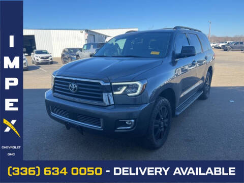 2018 Toyota Sequoia for sale at Impex Chevrolet GMC in Reidsville NC