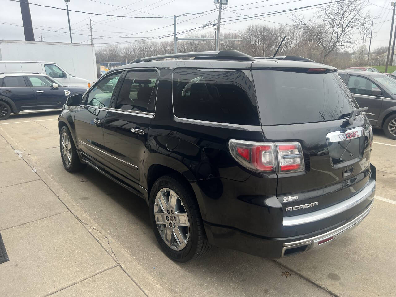 Black 2014 GMC Acadia Denali AWD Denali 4dr SUV 2