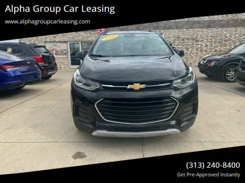 2020 Chevrolet Trax for sale at Alpha Group Car Leasing in Redford MI
