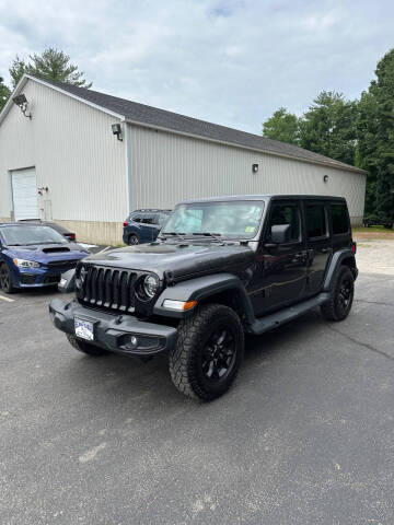 2020 Jeep Wrangler Unlimited for sale at BELKNAP SUBARU in Tilton NH