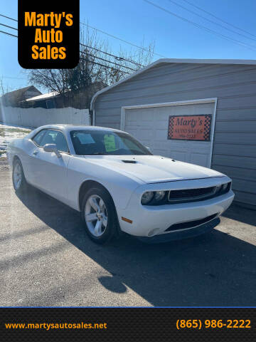 2013 Dodge Challenger for sale at Marty's Auto Sales in Lenoir City TN