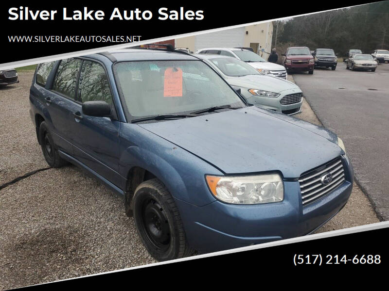 2008 Subaru Forester for sale at Silver Lake Auto Sales in Interlochen MI