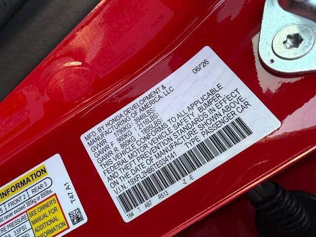 2026 Honda Civic Sport