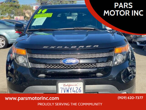 2014 Ford Explorer for sale at PARS MOTOR INC in Pomona CA