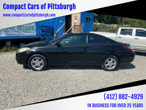 2005 Toyota Camry Solara for sale at Compact Cars of Pittsburgh in Pittsburgh PA
