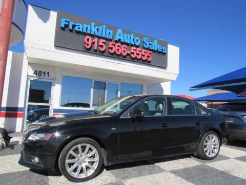 2012 Audi A4 2.0T quattro Premium Plus