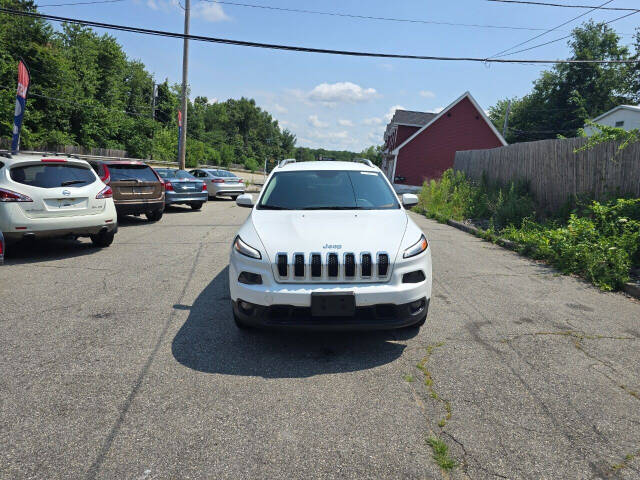 2015 Jeep Cherokee for sale at PAKLAND AUTO SALES in Auburn, MA