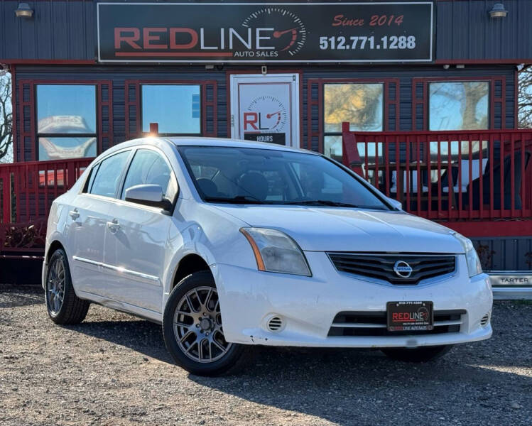 2012 Nissan Sentra for sale at REDLINE AUTO SALES LLC in Cedar Creek TX