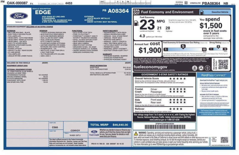 2023 Ford Edge ST-Line