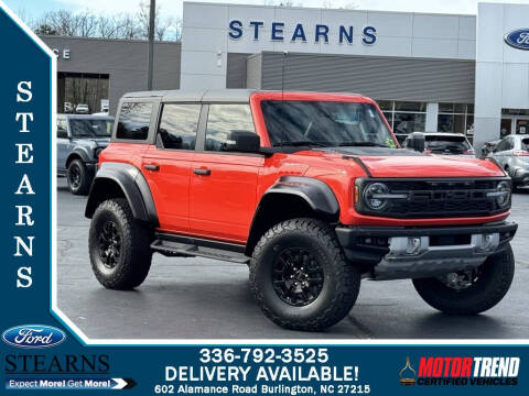 2023 Ford Bronco for sale at Stearns Ford in Burlington NC