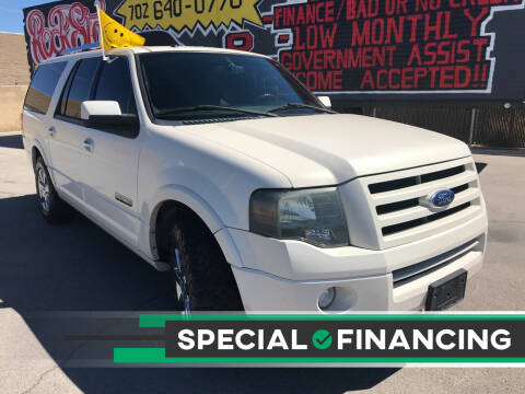 2008 Ford Expedition EL for sale at ROCK STAR TRUCK & AUTO LLC in Las Vegas NV