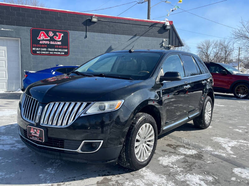 2011 Lincoln MKX for sale at A & J AUTO SALES in Eagle Grove IA