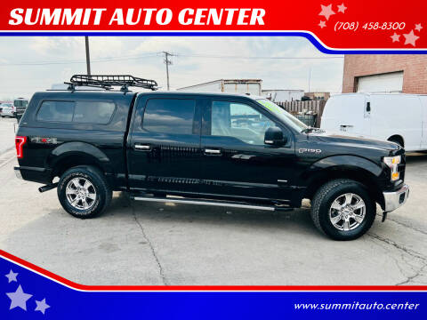2017 Ford F-150 for sale at SUMMIT AUTO CENTER in Summit IL