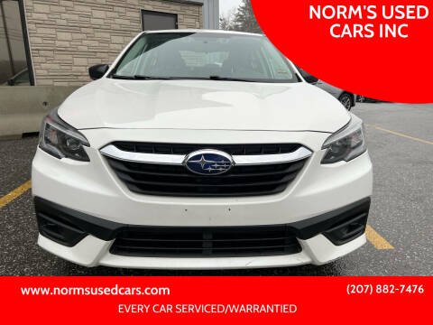 2020 Subaru Legacy for sale at NORM'S USED CARS INC in Wiscasset ME