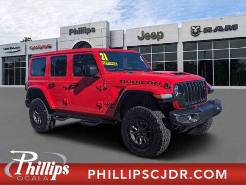2021 Jeep Wrangler Unlimited for sale at Phillips Auto Group - PHILLIPS CHRYSLER JEEP DODGE RAM in Ocala FL
