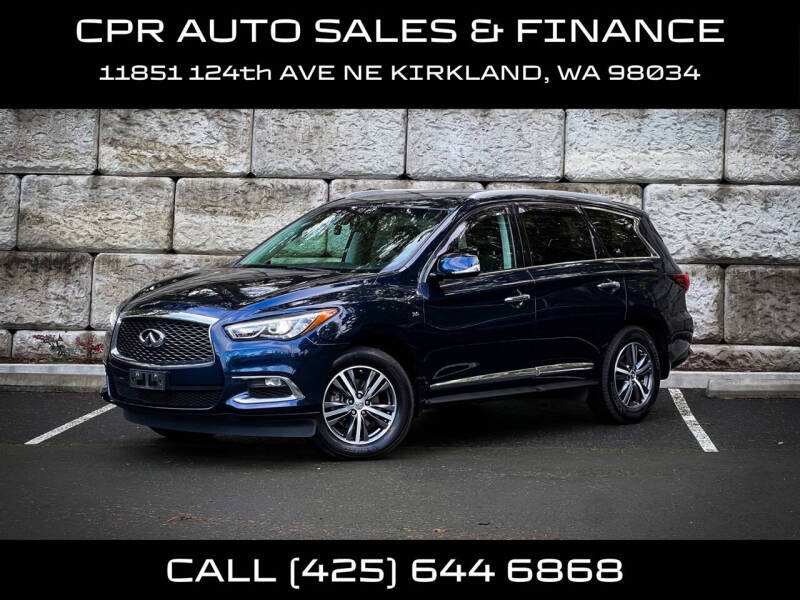 2017 Infiniti QX60 for sale at CPR AUTO SALES AND FINANCE in Kirkland WA