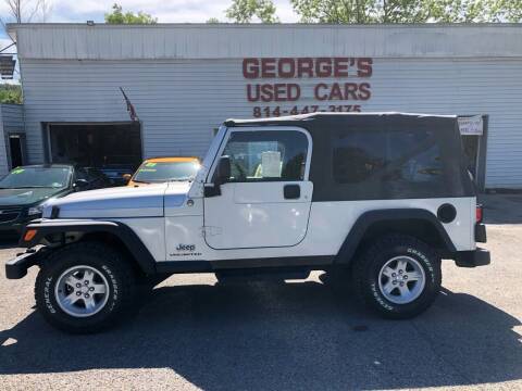 2005 Jeep Wrangler for sale at George's Used Cars Inc in Orbisonia PA