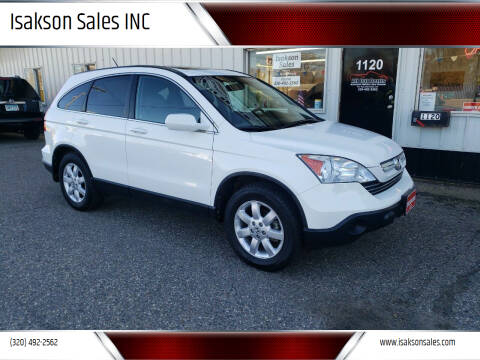 2009 Honda CR-V for sale at Isakson Sales INC in Waite Park MN