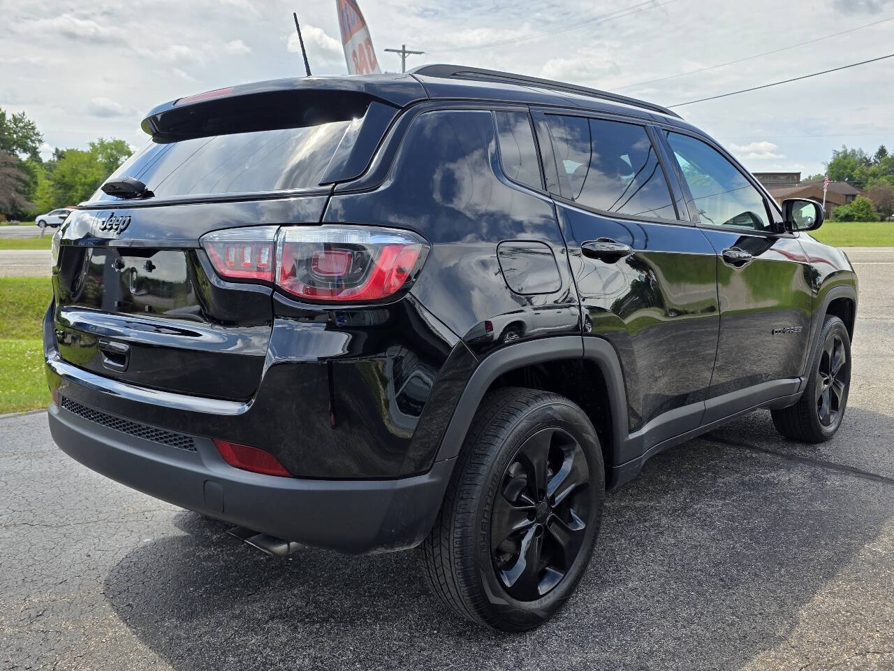 Black 2018 Jeep Compass Altitude 4x4 Altitude 4dr SUV 2