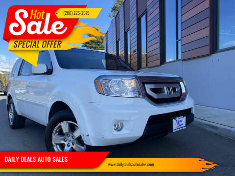 2011 Honda Pilot for sale at DAILY DEALS AUTO SALES in Seattle WA