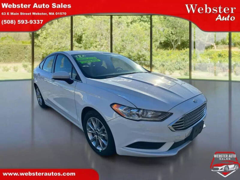 2017 Ford Fusion for sale at Webster Auto Sales in Webster MA