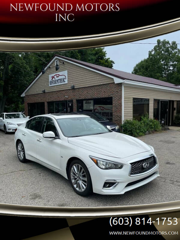 2018 Infiniti Q50 for sale at NEWFOUND MOTORS INC in Seabrook NH
