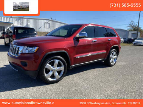 2011 Jeep Grand Cherokee for sale at Auto Vision Inc. in Brownsville TN