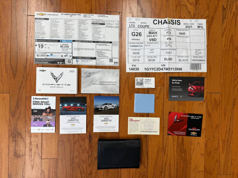 2021 Chevrolet Corvette Stingray