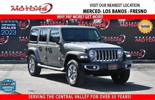 2020 Jeep Wrangler Unlimited for sale at Western Motors Los Banos in Los Banos CA