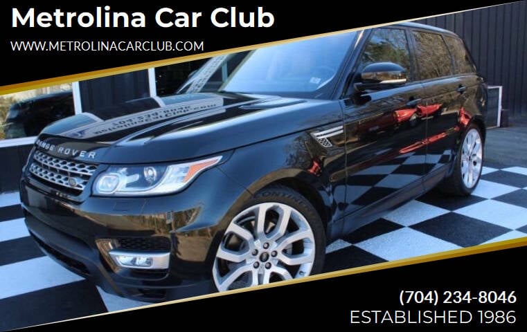 2017 Land Rover Range Rover Sport for sale at Metrolina Car Club in Stallings NC