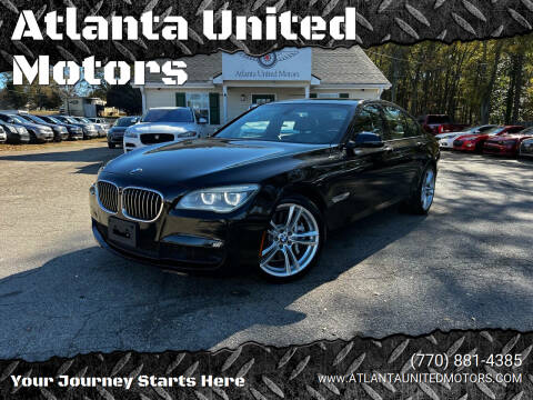 2014 BMW 7 Series for sale at Atlanta United Motors in Jefferson GA