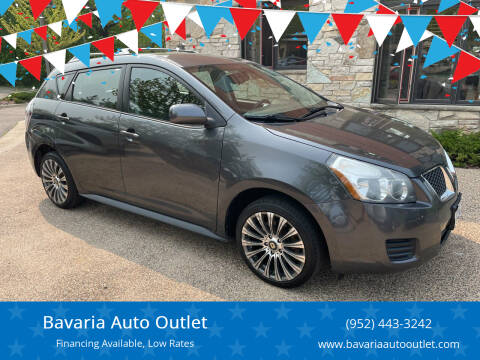 2009 Pontiac Vibe for sale at Bavaria Auto Outlet in Victoria MN