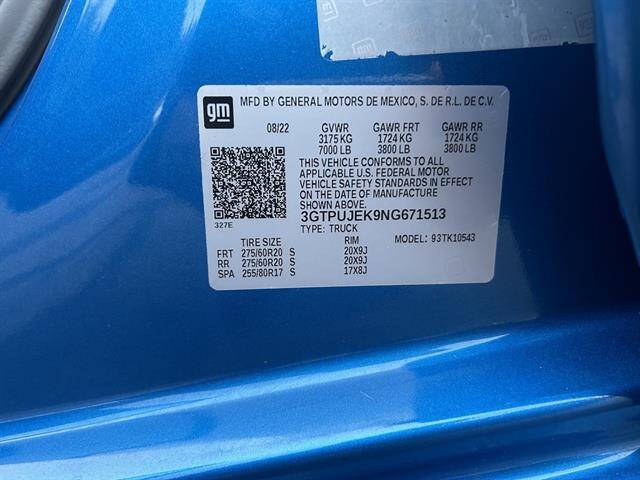 2022 GMC Sierra 1500 Elevation Standard