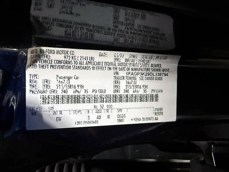 2013 Ford Focus SE