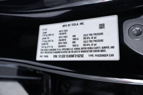 2022 Tesla Model 3
